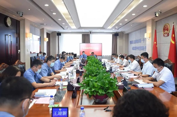 全省第二批政法队伍教育整顿第一指导组到省检察院对接指导