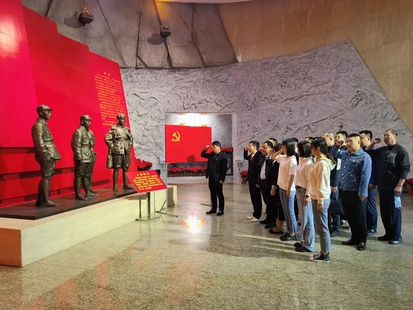 吉林省人民检察院监狱交叉巡回检察临时党支部到四平战役纪念馆开展党史学习教育
